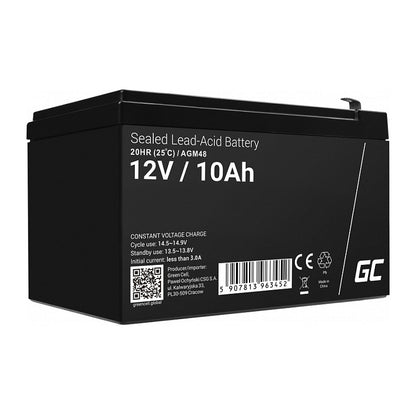 Green Cell Ersatzbatterie AGM48 12V/10Ah