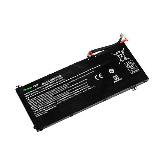 Green Cell Laptop Akku AC14A8L AC15B7L für Acer Aspire Nitro V15 / 11.4V 3800mAh