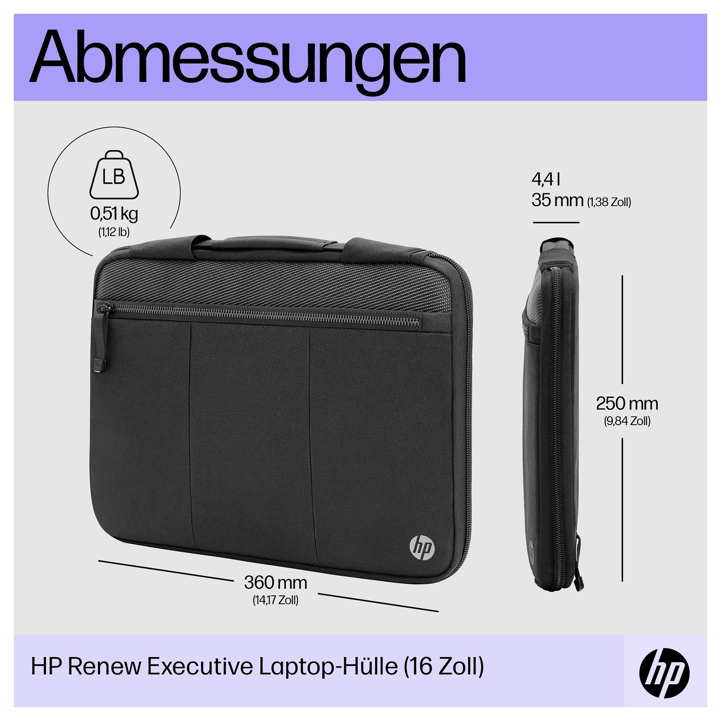 HP Renew Executive 14.1inch Laptop Sleeve