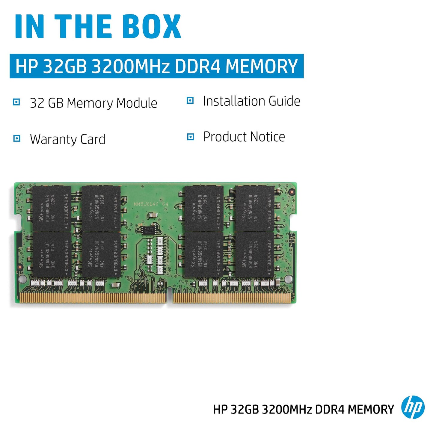 32GB HP 3200 MHz Arbeitsspeicher