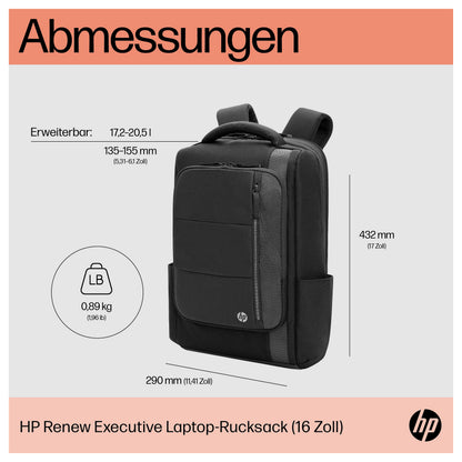 HP Renew Executive 16inch Laptop Backpack