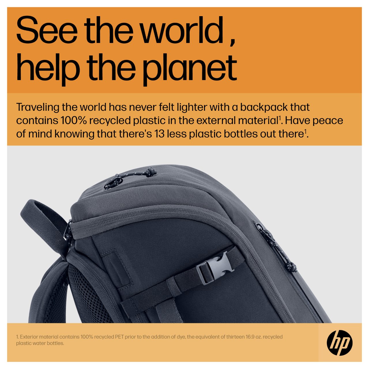 HP Travel 25 Liter 15.6inch Iron Grey Laptop Backpack