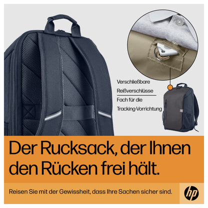 HP Travel 18 Liter 15.6inch Iron Grey Laptop Backpack