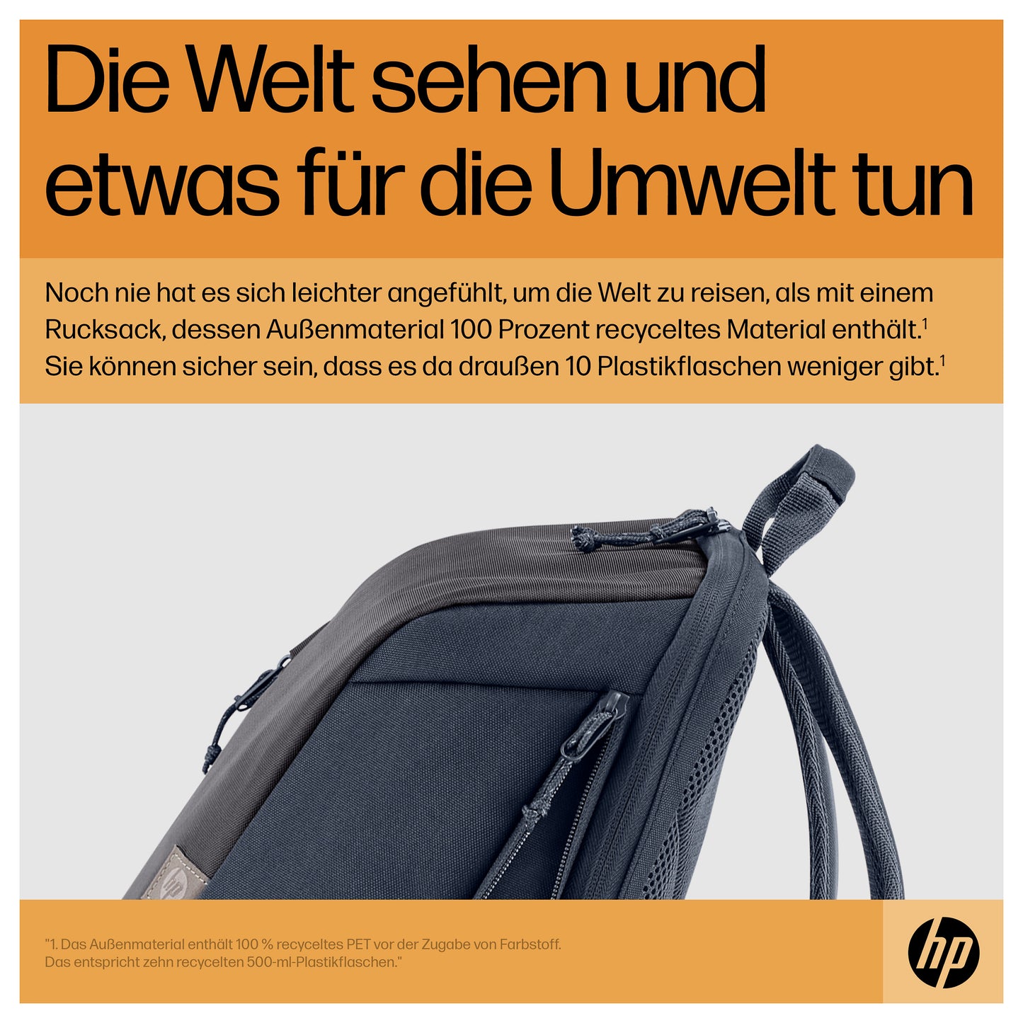 HP Travel 18 Liter 15.6inch Iron Grey Laptop Backpack