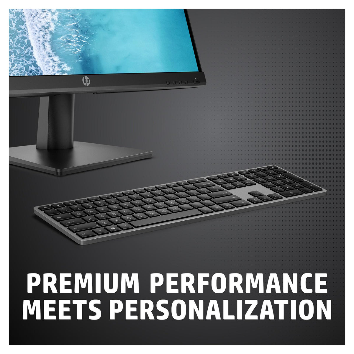 HP 975 USB+BT Dual-Mode Wireless Keyboard (DE)