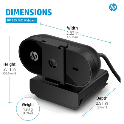 HP 325 FHD USB-A Webcam