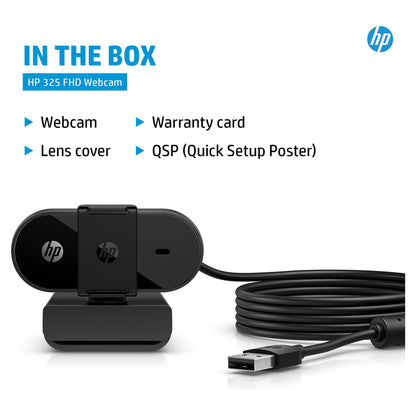 HP 325 FHD USB-A Webcam