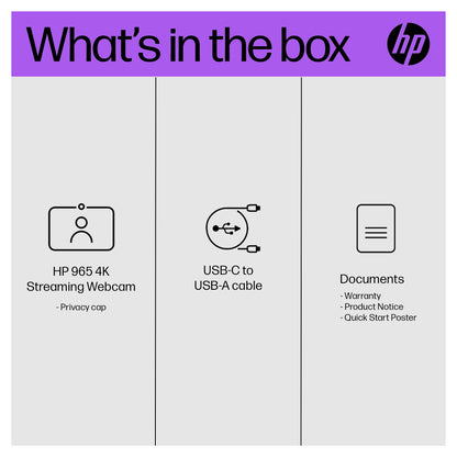 HP 325 FHD USB-A Webcam