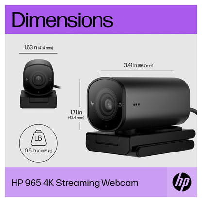HP 325 FHD USB-A Webcam