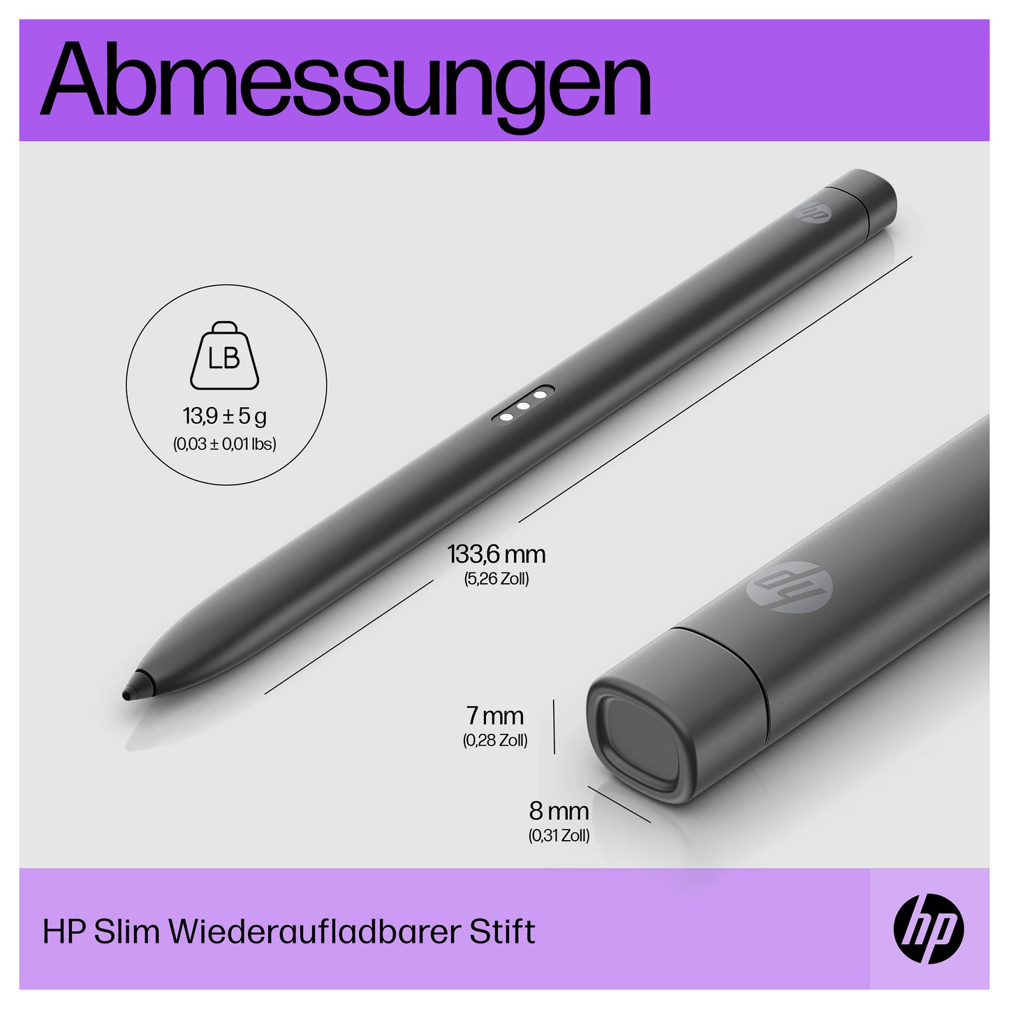 HP Slim Rechargeable Pen