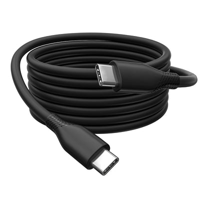 DIGITUS USB 2.0 Kabel Typ C -C Silikon St/St 2m schwarz