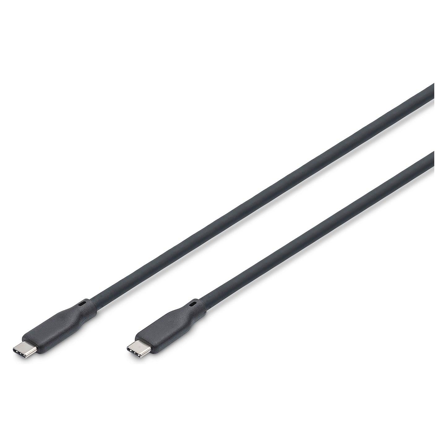 DIGITUS USB 4.0 Kabel Typ C -C Silikon St/St 1m schwarz