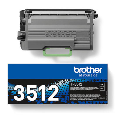 Brother Toner TN-3512 Schwarz bis zu 12.000 Seiten nach ISO 19752