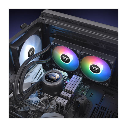 K Cooler Wasserkühlung Thermaltake TH240 V2 Ultra ARGB Sync CPU Liquid Cooler All-In-One