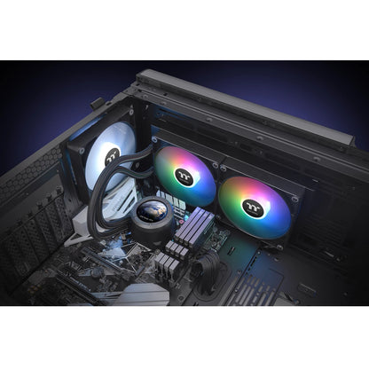 K Cooler Wasserkühlung Thermaltake TH280 V2 Ultra ARGB Sync CPU Liquid Cooler All-In-One