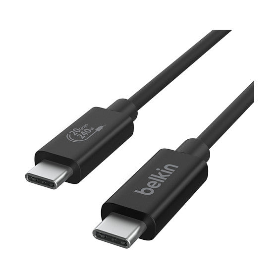 Belkin USB4 Kabel, USB-C/USB-C, 240W, 20 Gbit/s, 2m