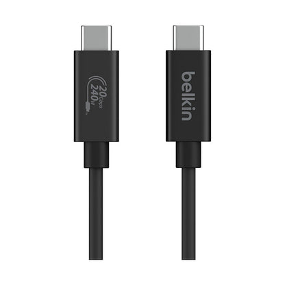 Belkin USB4 Kabel, USB-C/USB-C, 240W, 20 Gbit/s, 2m