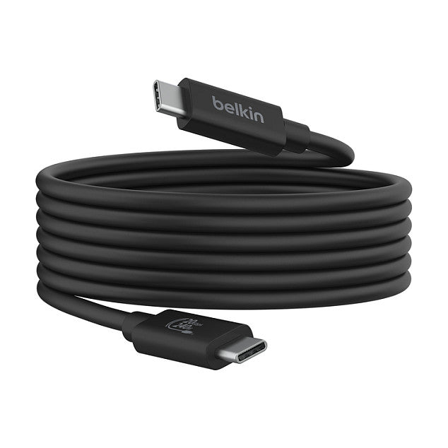 Belkin USB4 Kabel, USB-C/USB-C, 240W, 20 Gbit/s, 2m