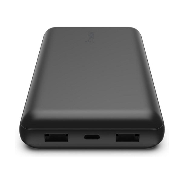 Belkin BOOST CHARGE Powerbank, 20.000mAh 15W, USB-A & -C, blk