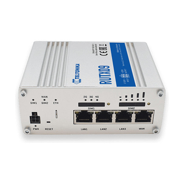 Teltonika RUTX09 LTE Cat6 Giagabit Industrial Router