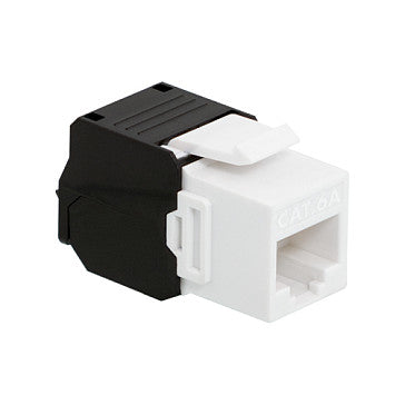 LogiLink Keystone CAT6a RJ45 Buchse UTP AWG 22-26 180° Werkzeuglos