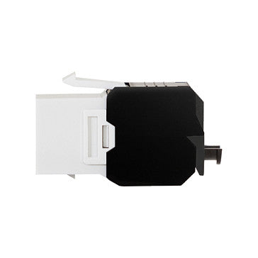 LogiLink Keystone CAT6a RJ45 Buchse UTP AWG 22-26 180° Werkzeuglos
