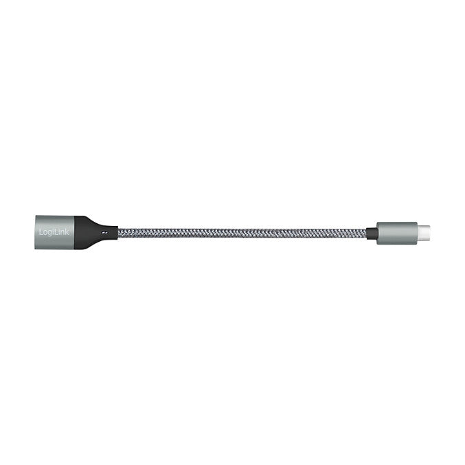 LogiLink USB-C > USB 3.2 (ST-BU) 0,15m Adapter Grau