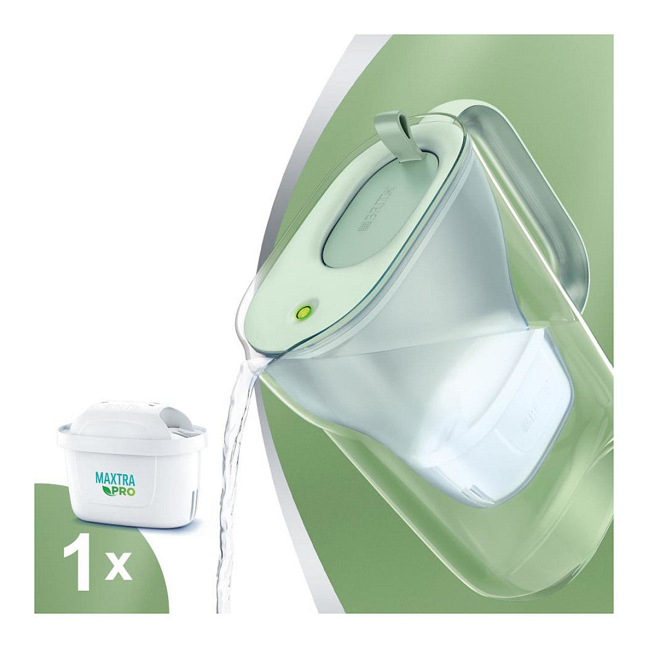 BRITA Tischwasserfilter Style eco *grün* inkl. 1 Filter