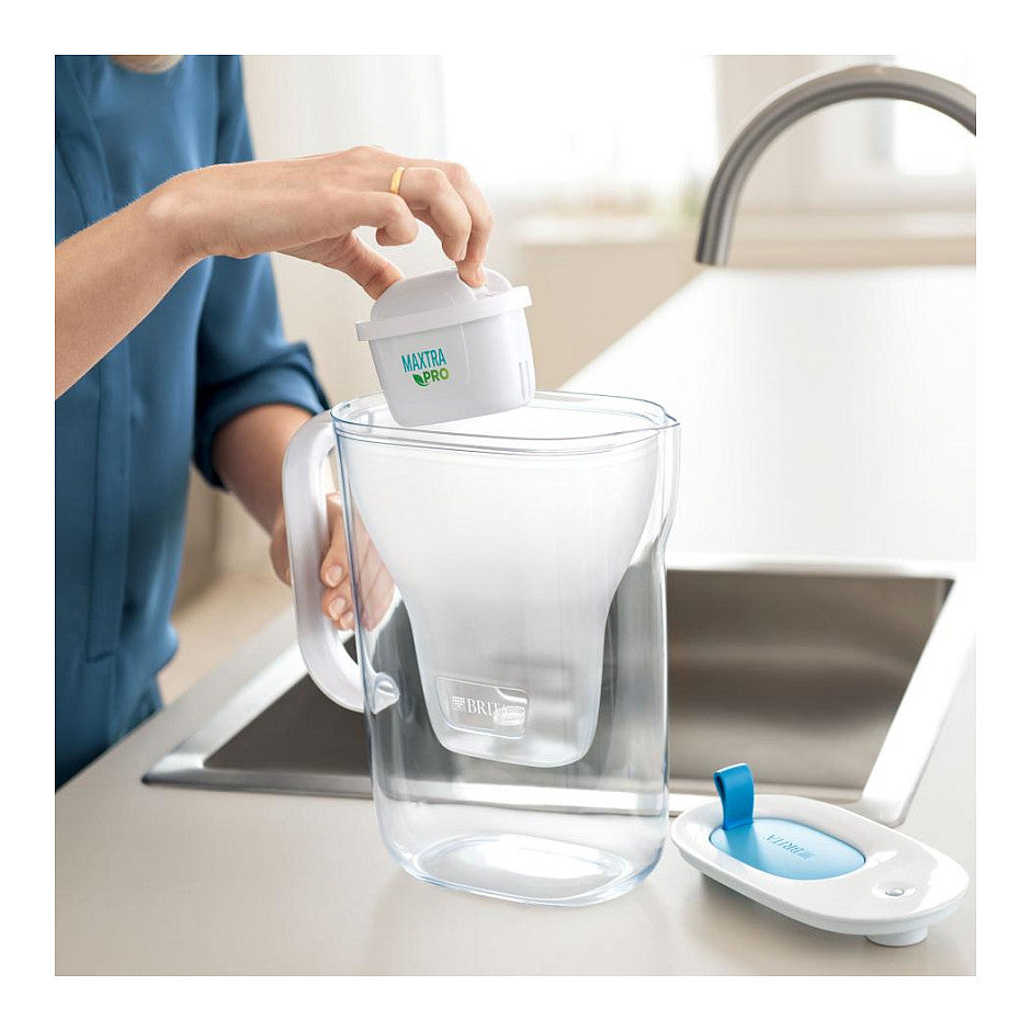 BRITA Tischwasserfilter Style eco *grün* inkl. 1 Filter