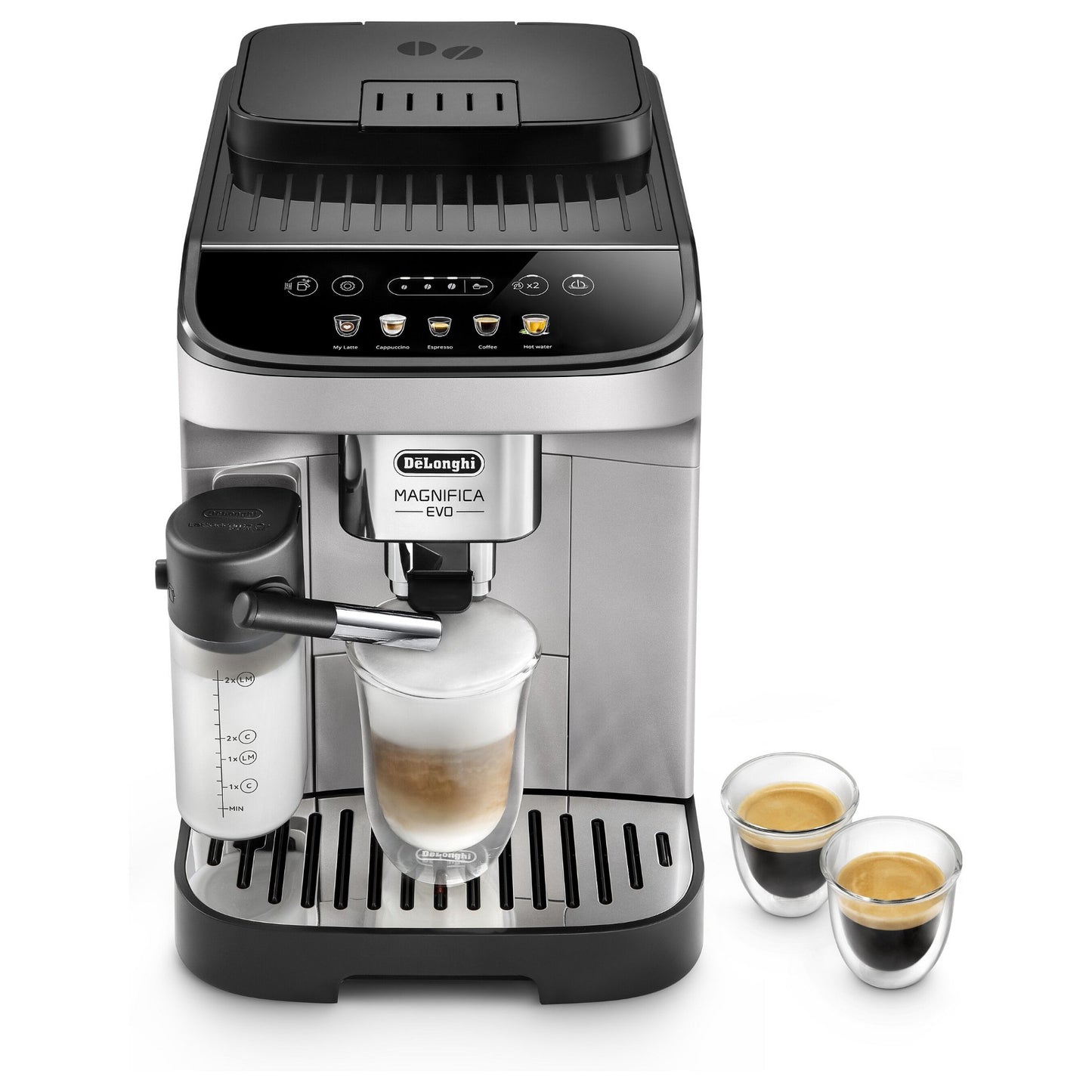 DeLonghi Kaffeemaschine Magnifica Evo *schwarz/silber*