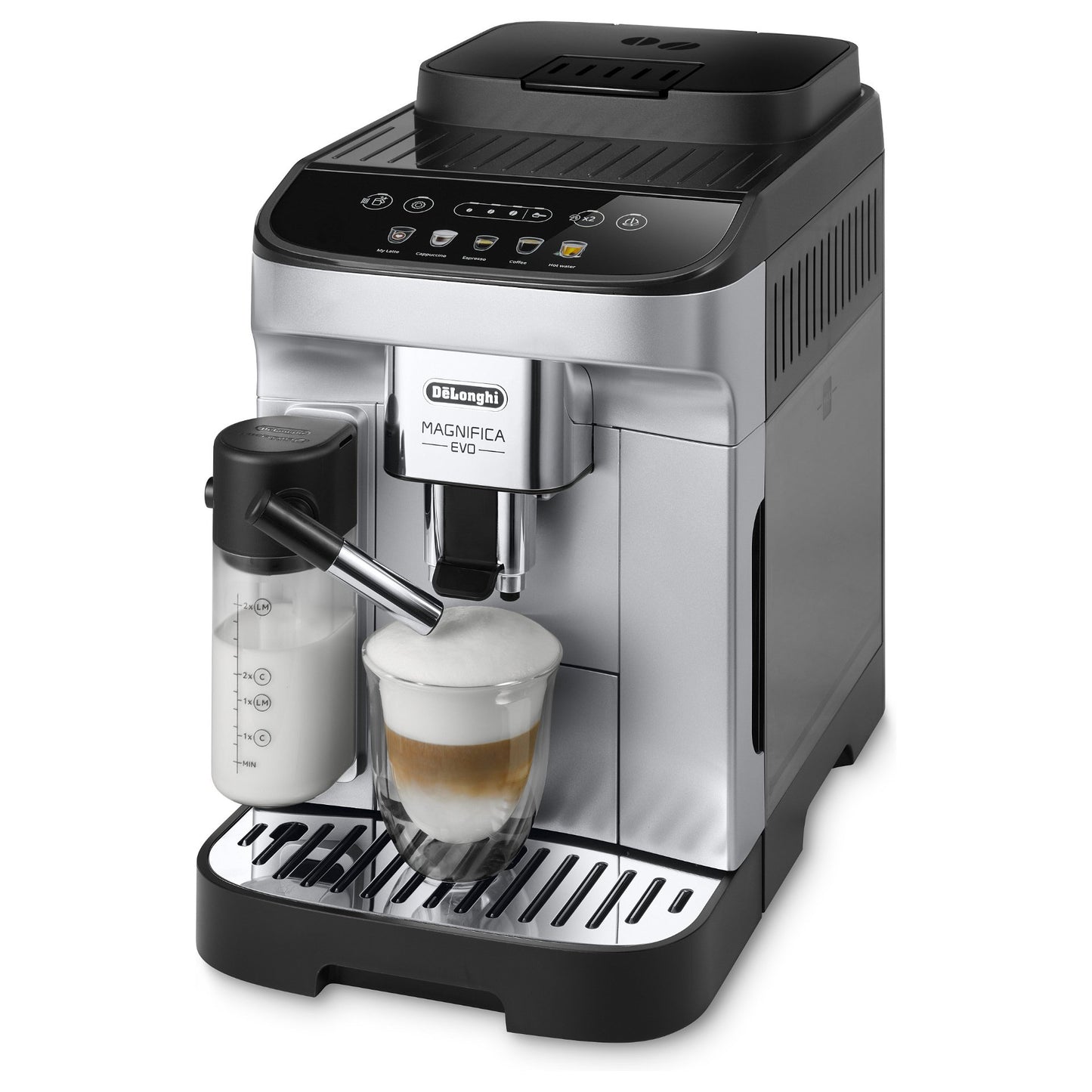 DeLonghi Kaffeemaschine Magnifica Evo *schwarz/silber*