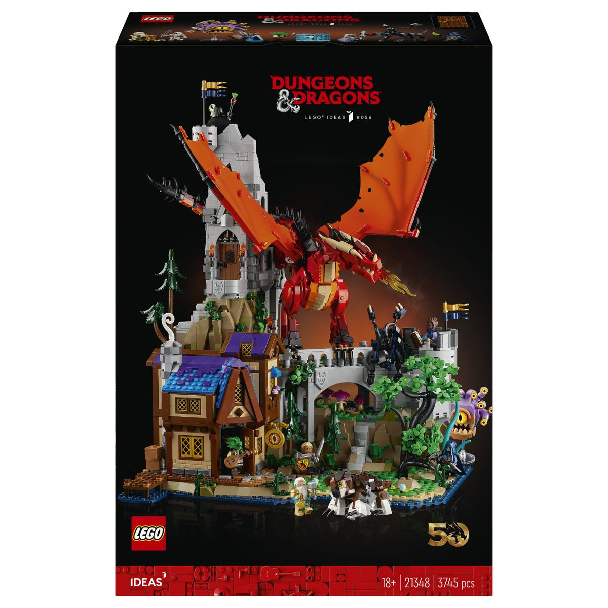 LEGO Ideas Dungeons & Dragons: Die Sage vom Roten Drachen 21348