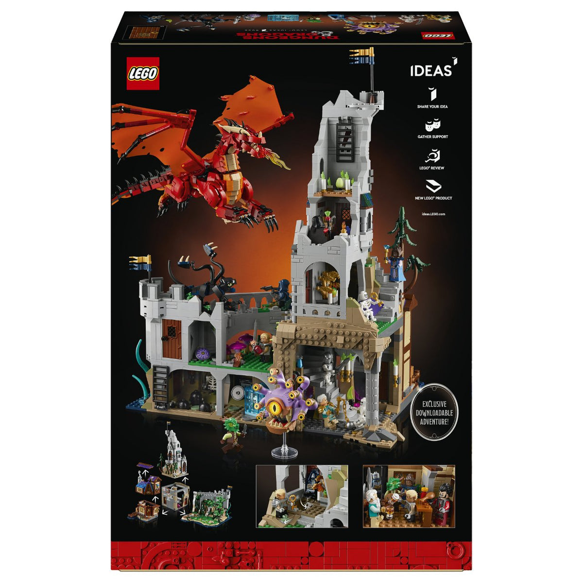 LEGO Ideas Dungeons & Dragons: Die Sage vom Roten Drachen 21348