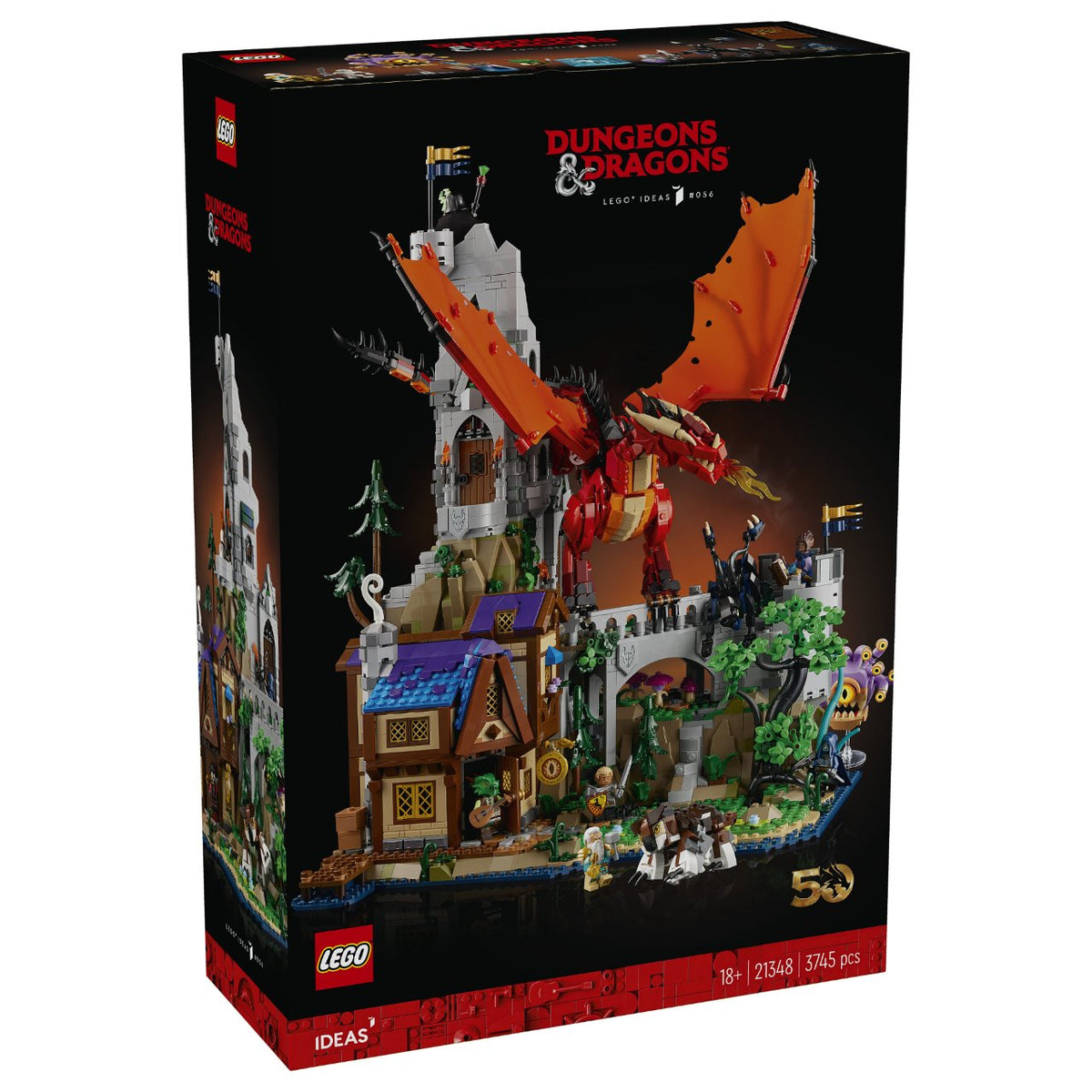 LEGO Ideas Dungeons & Dragons: Die Sage vom Roten Drachen 21348