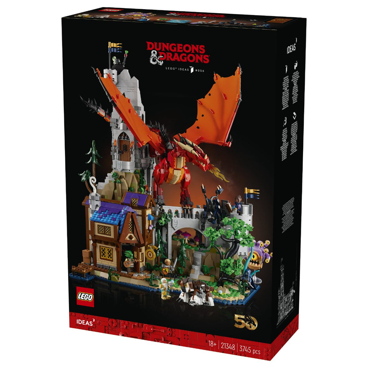 LEGO Ideas Dungeons & Dragons: Die Sage vom Roten Drachen 21348