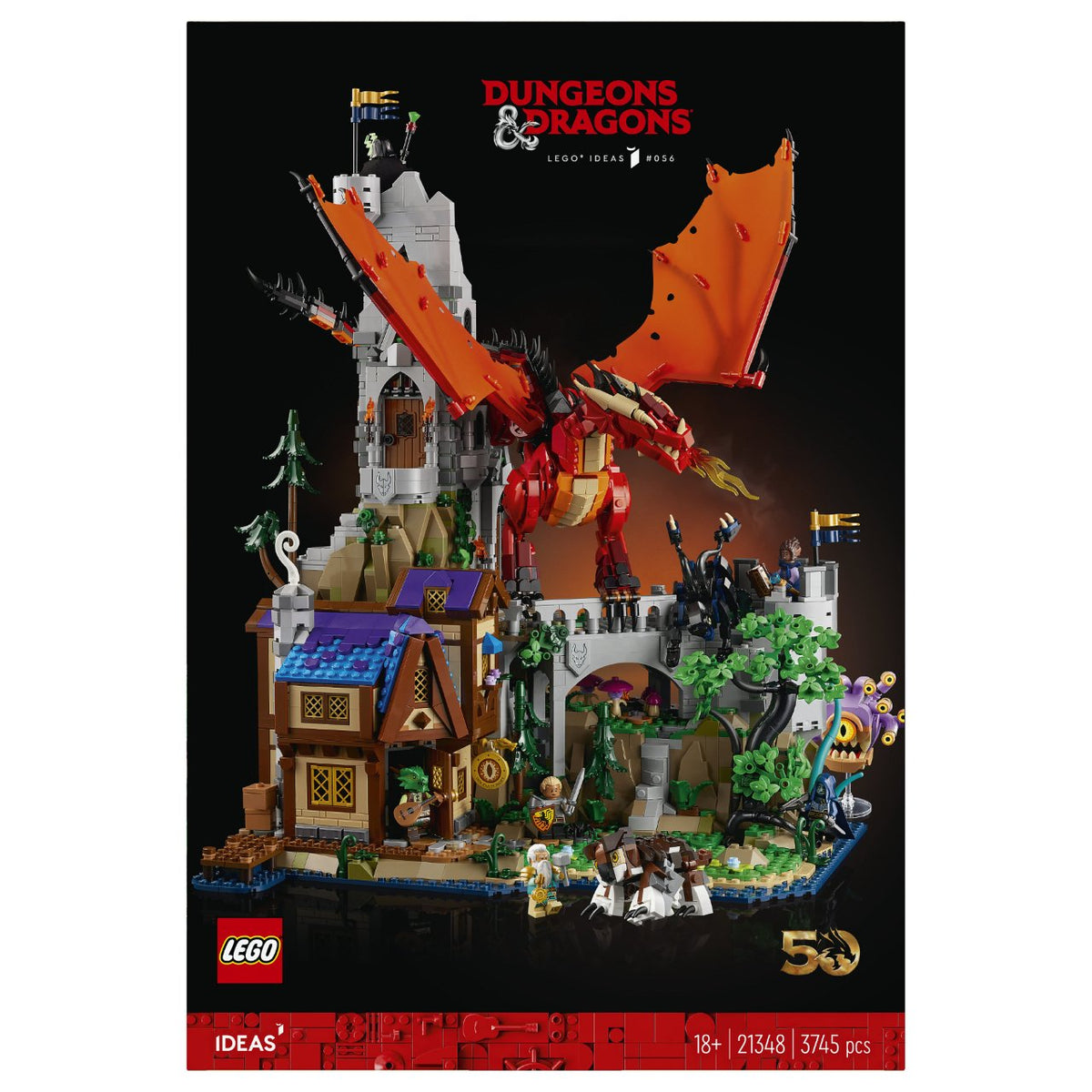 LEGO Ideas Dungeons & Dragons: Die Sage vom Roten Drachen 21348