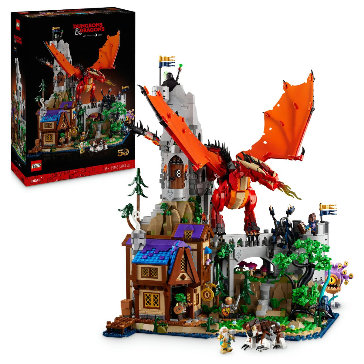 LEGO Ideas Dungeons & Dragons: Die Sage vom Roten Drachen 21348