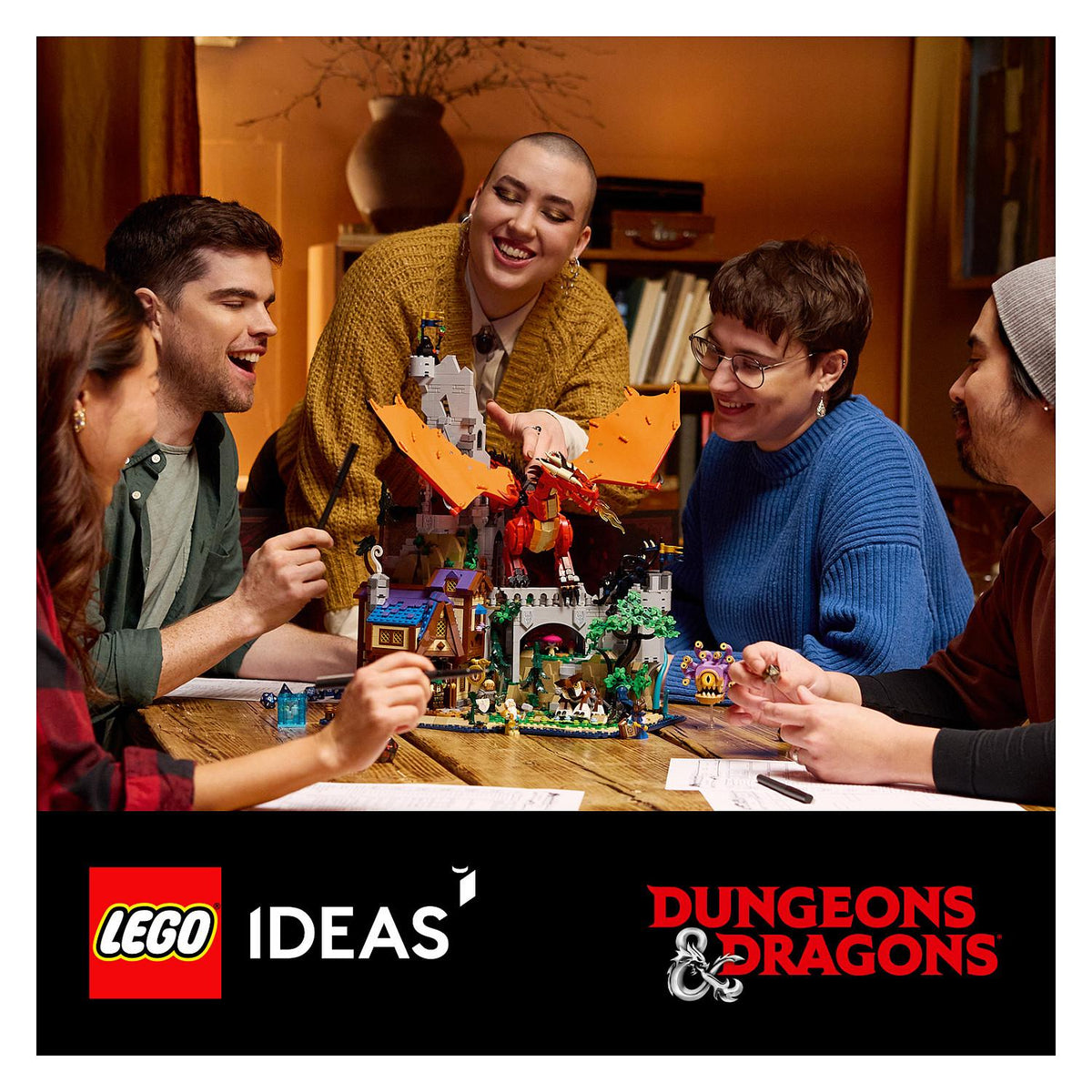 LEGO Ideas Dungeons & Dragons: Die Sage vom Roten Drachen 21348