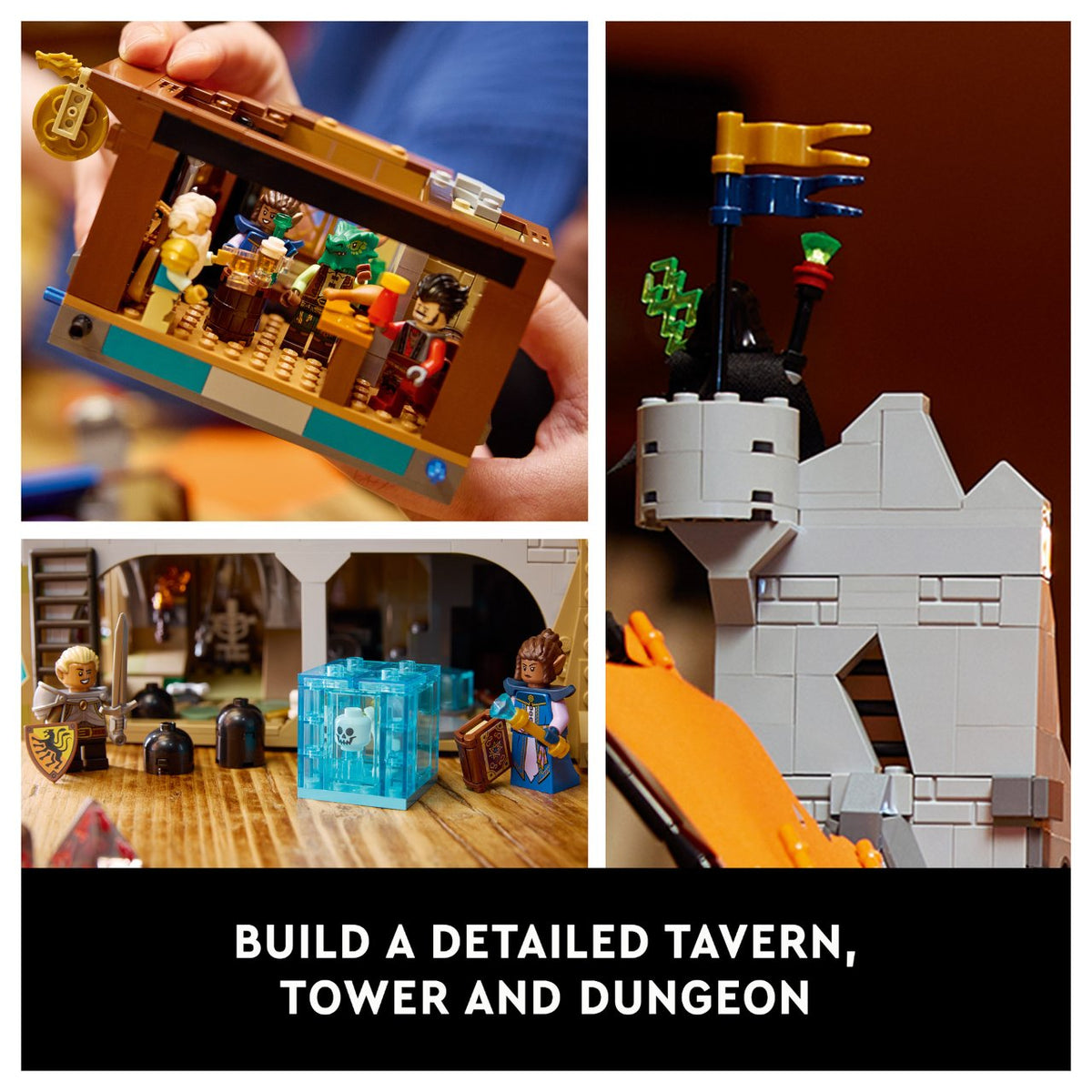 LEGO Ideas Dungeons & Dragons: Die Sage vom Roten Drachen 21348