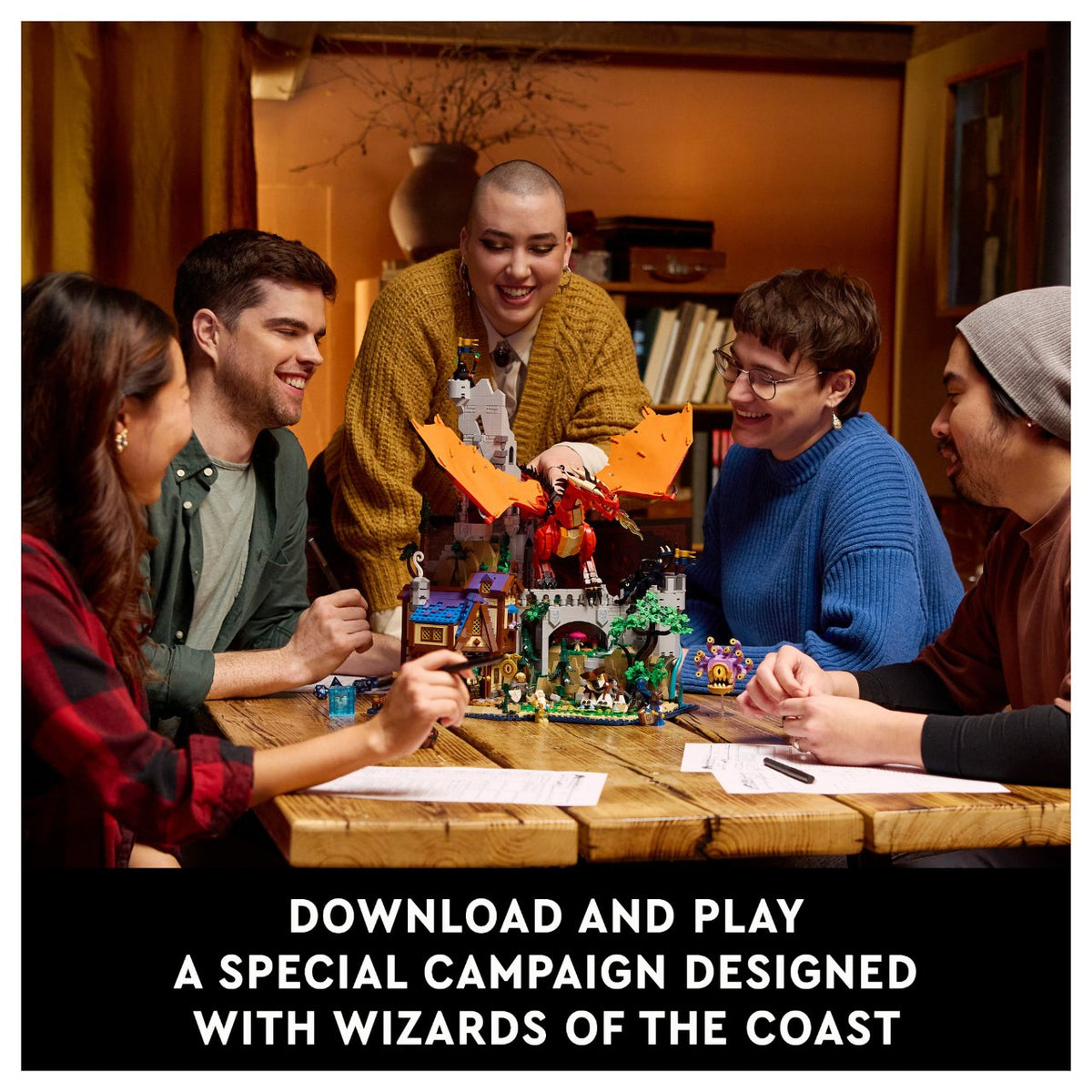 LEGO Ideas Dungeons & Dragons: Die Sage vom Roten Drachen 21348