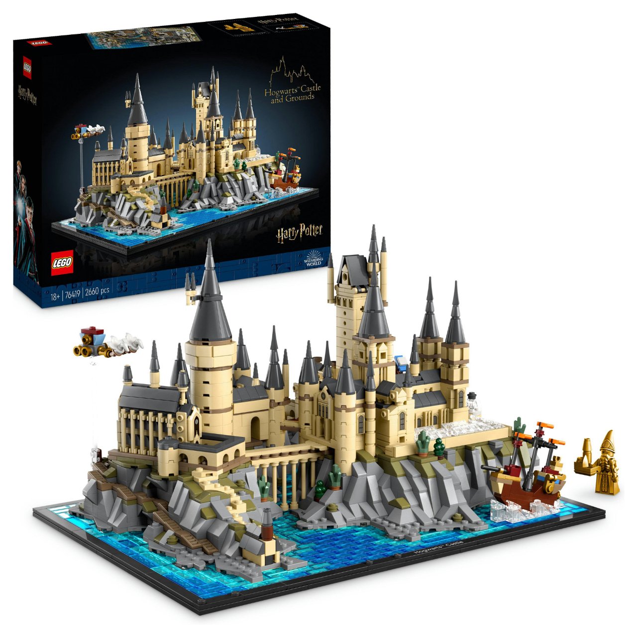 LEGO Harry Potter - Schloss Hogwarts mit Schlossgelände