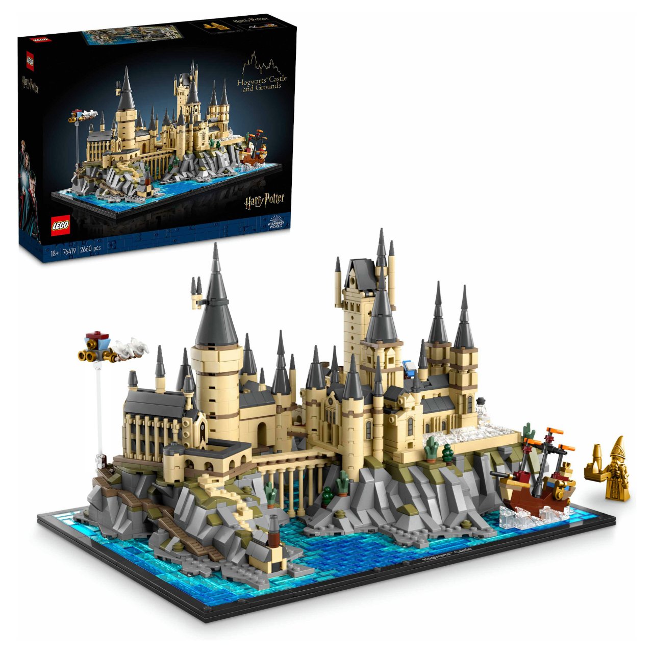 LEGO Harry Potter - Schloss Hogwarts mit Schlossgelände