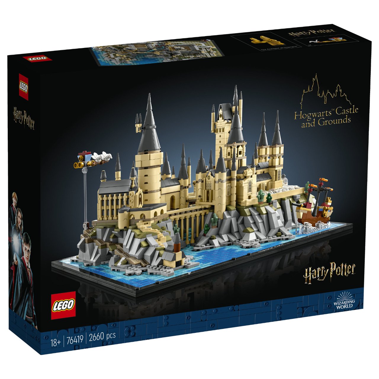 LEGO Harry Potter - Schloss Hogwarts mit Schlossgelände