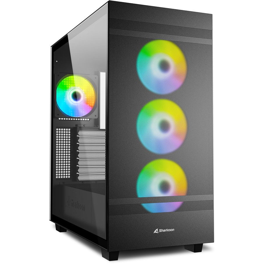Midi Sharkoon Rebel C50 RGB Schwarz
