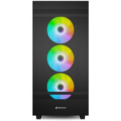 Midi Sharkoon Rebel C50 RGB Schwarz
