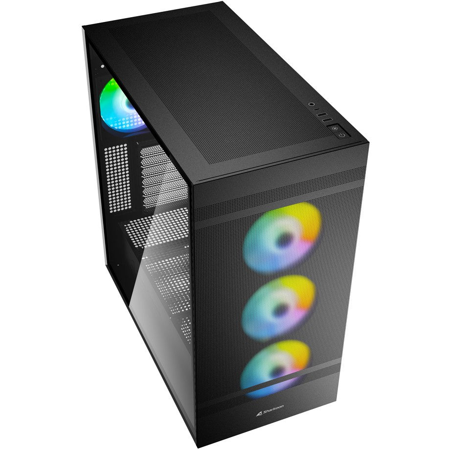 Midi Sharkoon Rebel C50 RGB Schwarz