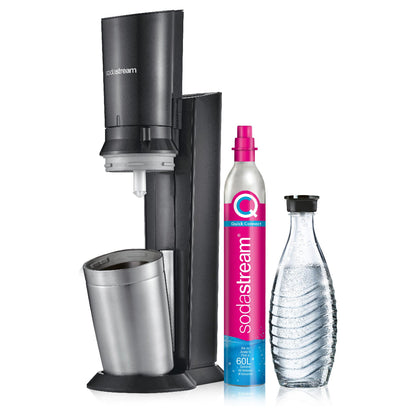 SodaStream Crystal 3.0 *Titan* inkl. 1 Glaskaraffe