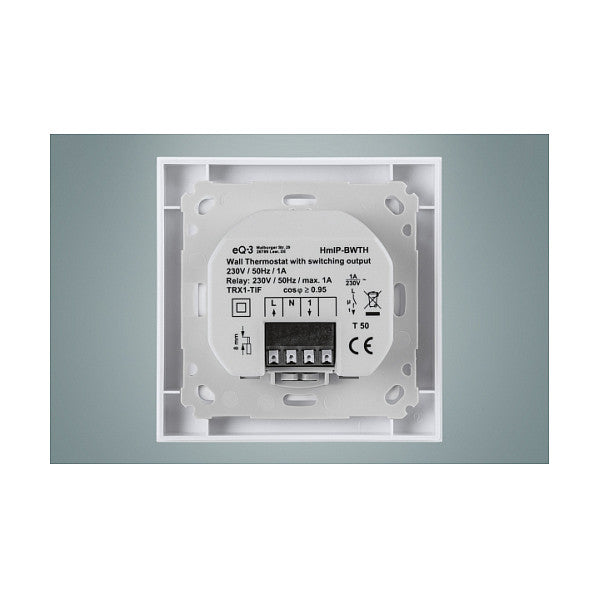 Homematic IP Wandthermostat mit Schaltausg. für Markenschalter