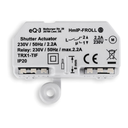 Homematic IP Rollladenaktor – Unterputz