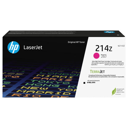 HP Toner 214Z W2143Z Magenta bis zu 26.000 Seiten